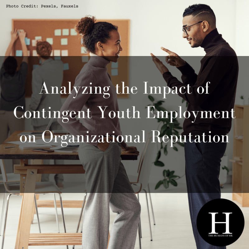 Analyzing the Impact of Contingent Youth Employment on Organizational Reputation